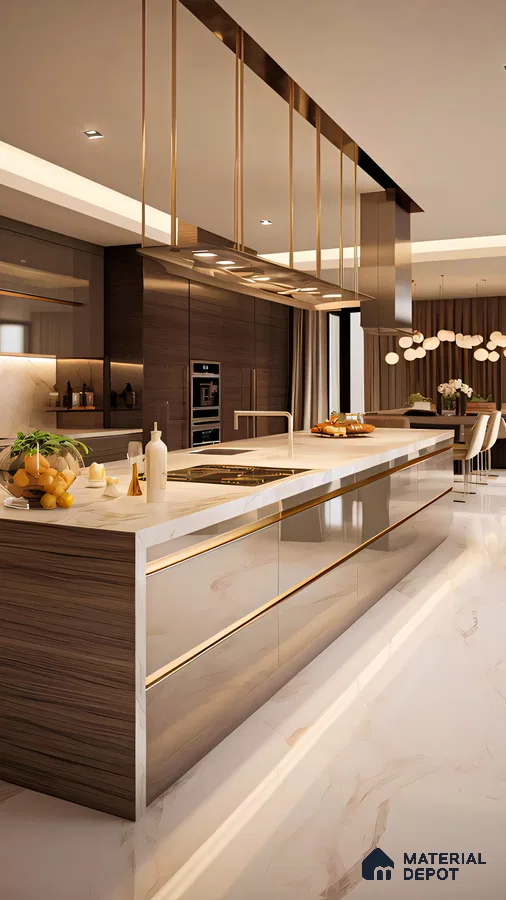 Sleek Elegance: Modern Kitchen Design | Material Depot