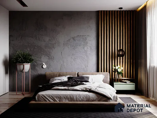 Sleek Modern Bedroom Elegance | Material Depot