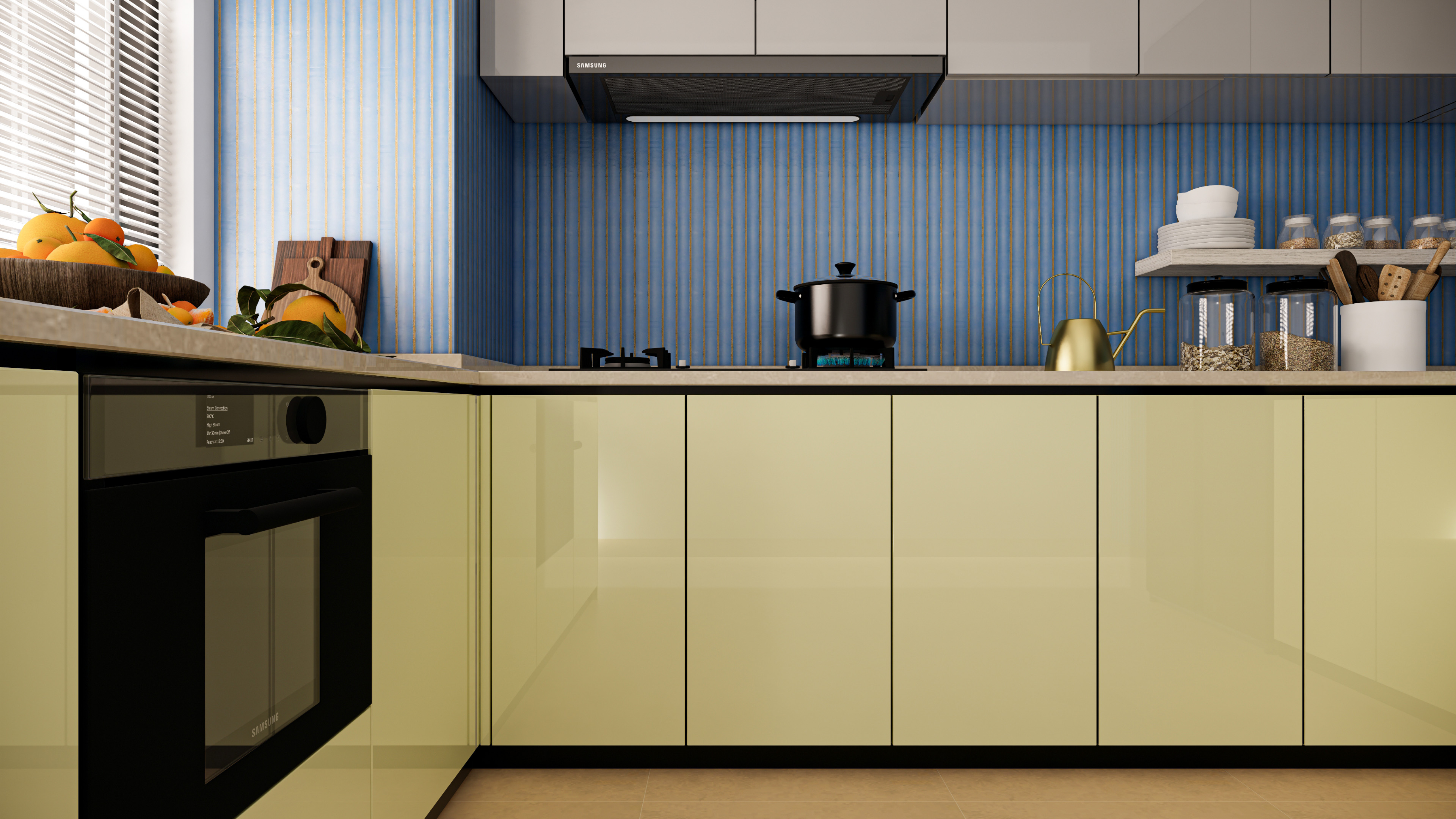 Plain Wall & Floor Tile TL 05351 C Neutra Impex Crema 2 ft x 2 ft Vitrified Plain Matte Finish - 9 mm | Suitable for Bedroom, Balcony, Foyer, Dining