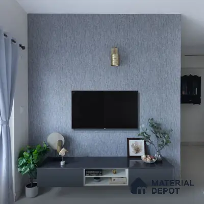 Modern Spacious TV Unit Design.