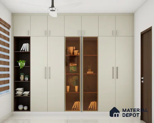 Stylish Open Shelved Wardrobe