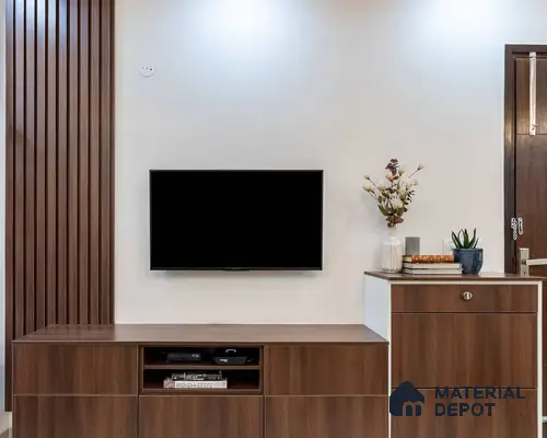 Stylish Storage: Modern TV Cabinet with Ample Space
