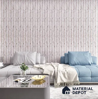 TL 00817 Statuario White 1200x600 mm Random Face Glossy Finish Vitrified Wall & Floor Tile - 9 mm
