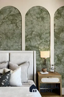 Soothing Green Bedroom Retreat | Material Depot