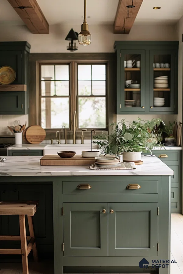 Sophisticated Wood Accents in a Chef’s Haven | Material Depot