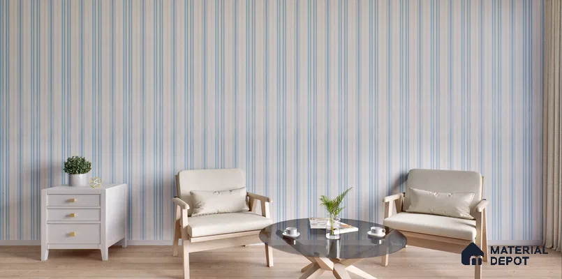 Beige Wooden Look PVC Decorative Wall Panel 10 ft x 10 inch - 6 mm | Ideal for Feature Wall, Living Room, Bedroom, TV Unit, Hotel, Restaurant, Office | PN 00452 | Width is Subjected to 5% Variation
