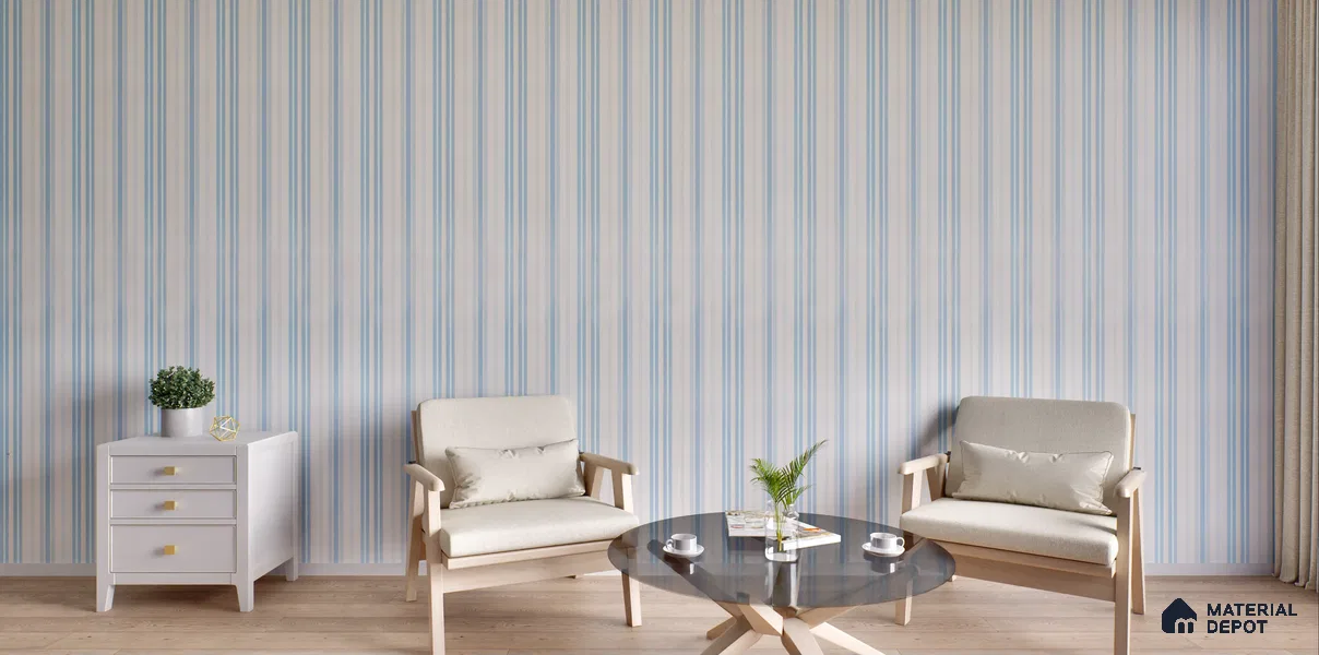 Beige Wooden Look PVC Decorative Wall Panel 10 ft x 10 inch - 6 mm | Ideal for Feature Wall, Living Room, Bedroom, TV Unit, Hotel, Restaurant, Office | PN 00452 | Width is Subjected to 5% Variation