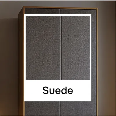 Product Mockup of Laminate showing in Suede Finish Collection