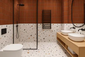 Terrazzo and Kitkat Tiles