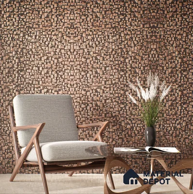 Marble Wall & Floor Tile TL 05138 Marblis Desert Pearl 4 ft x 2 ft Vitrified Endless Glossy Finish - 9 mm (Random 3) | Suitable for Living Room, Bedroom & Bathroom