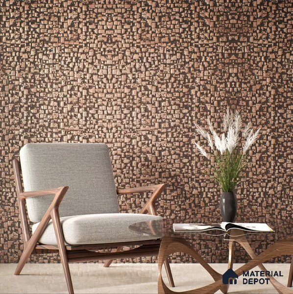 Marble Wall & Floor Tile TL 05138 Marblis Desert Pearl 4 ft x 2 ft Vitrified Endless Glossy Finish - 9 mm (Random 3) | Suitable for Living Room, Bedroom & Bathroom