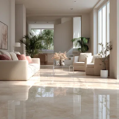 Closeup application image of Floor Tiles