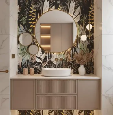 Highlighter tiles used in interior spaces, providing a bold, eye-catching design.