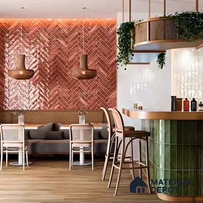 Urban Oasis: Stylish Café Corner | Material Depot