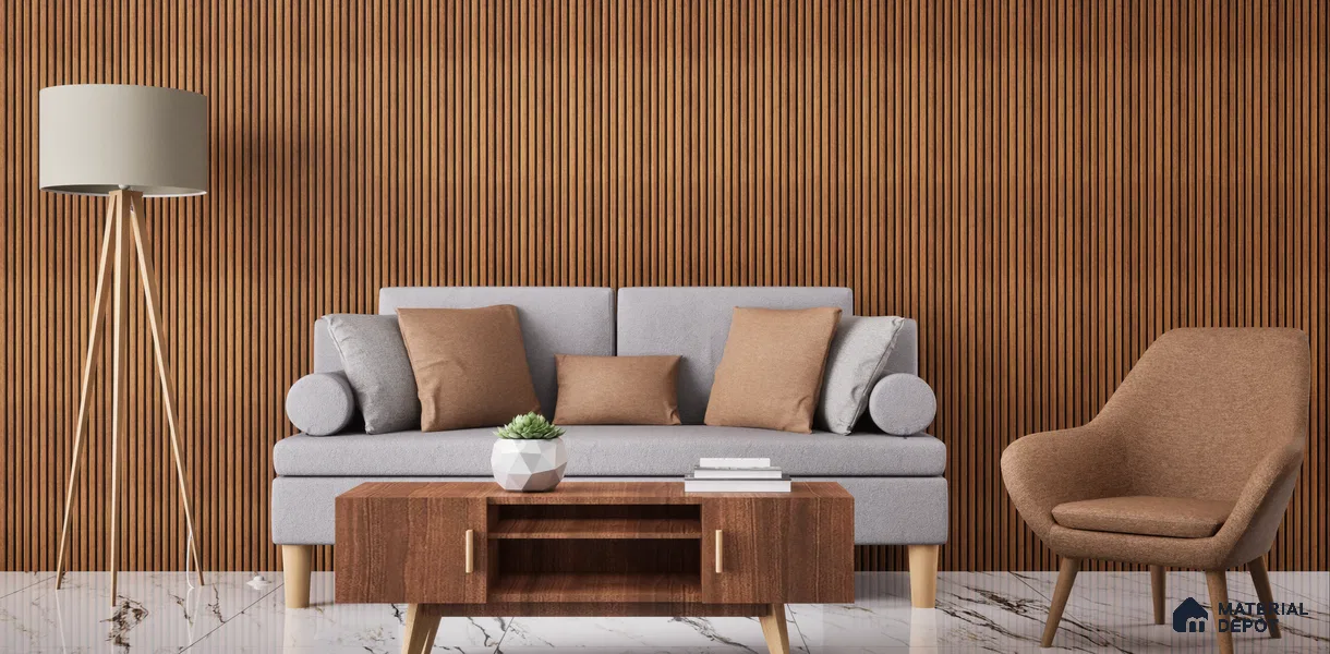 Wooden Look LM 01206 Urban Blend 8 ft x 4 ft Texture Finish Laminates - 1 mm | Suitable for TV Unit, Wardrobe, Kitchen Cabinets