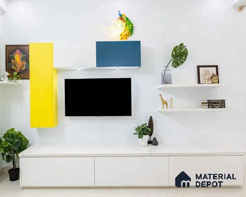 Colorful TV Cabinet