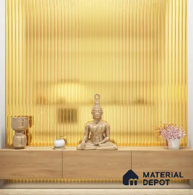 Purple Solid Colors Look 3544 RSO 8 ft x 4 ft Super Matte Finish Decorative Laminate - 1 mm | Suitable for Living Room, Kitchen, Office