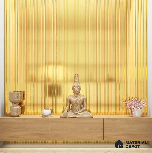 Purple Solid Colors Look 3544 RSO 8 ft x 4 ft Super Matte Finish Decorative Laminate - 1 mm | Suitable for Living Room, Kitchen, Office