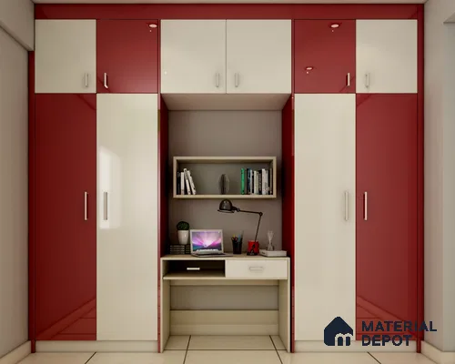 Colorful Wardrobe: Red and White Fusion