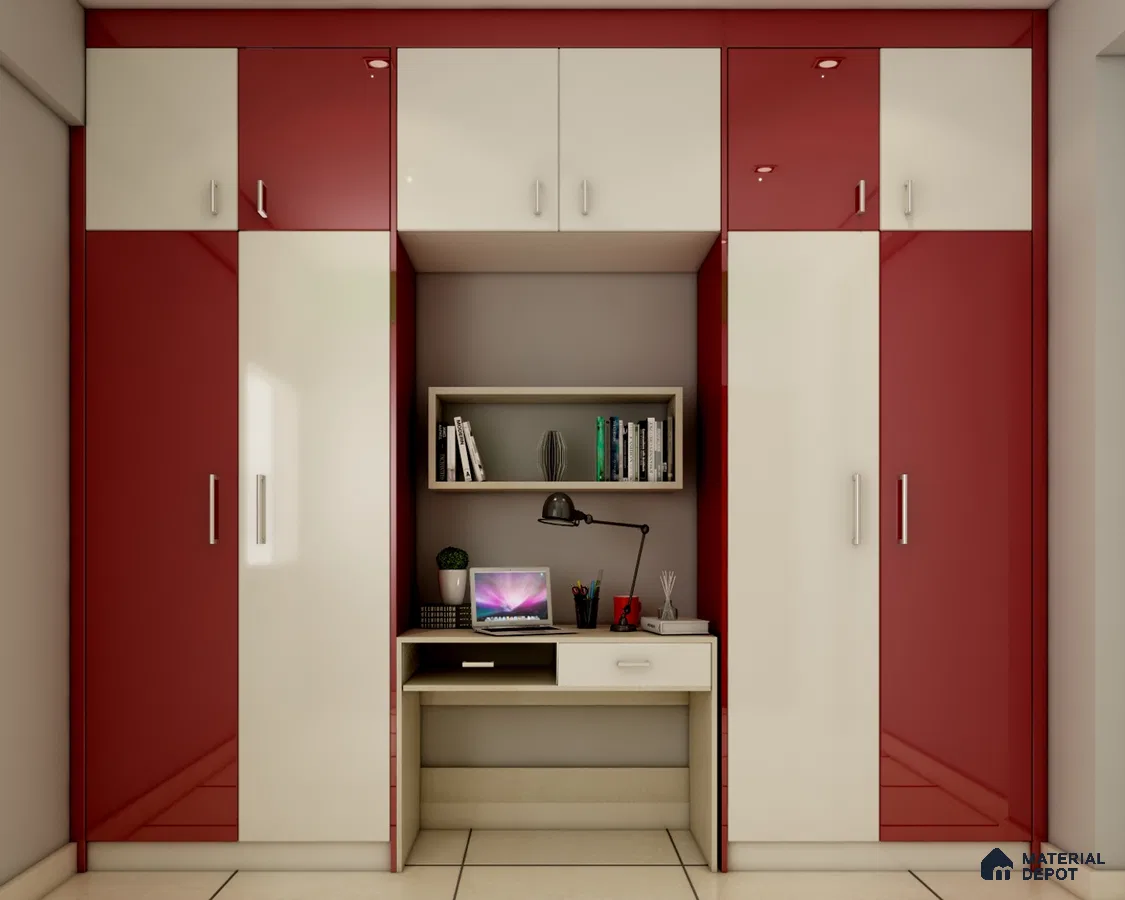 Colorful Wardrobe: Red and White Fusion