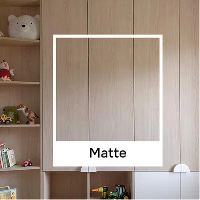 Closeup application image of Wardrobe containing Matte/Super Matte Finish Laminates