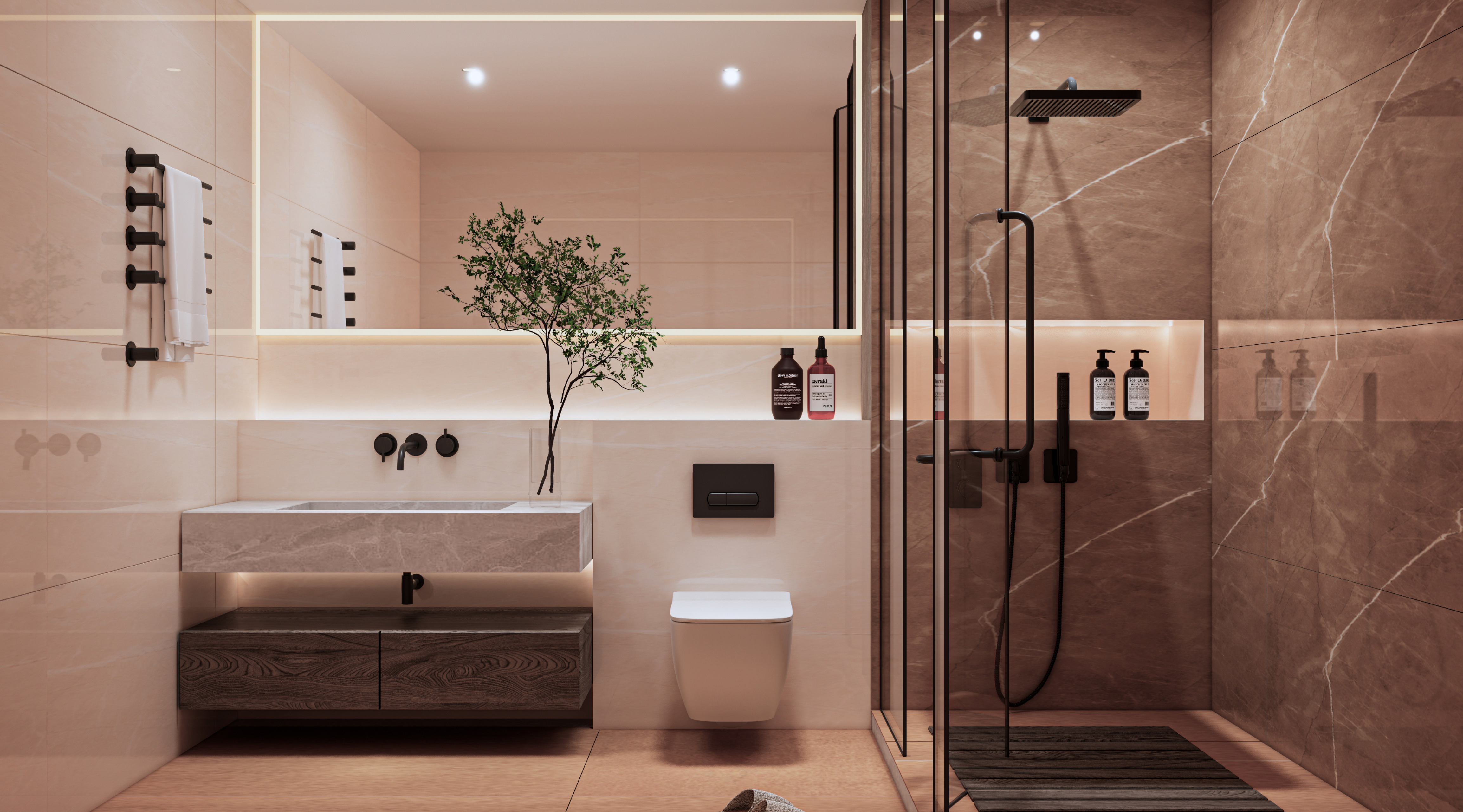 Budget Friendly Marble Floor & Wall Tile Value For Money TL 05580 Brown Armani Royal 4 ft x 2 ft - Vitrified Glossy Finish -9 mm | Suitable for Living Room, Bedroom & Bathroom