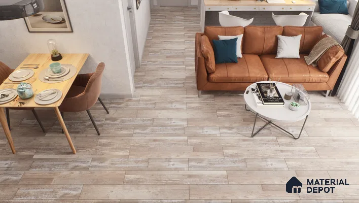 TL 02290 Wooden Series 1200 x 200 mm Non Rectified Original Mould Tile Plank (5 Random Pcs) | 2-3 mm Spacer is Mandatory
