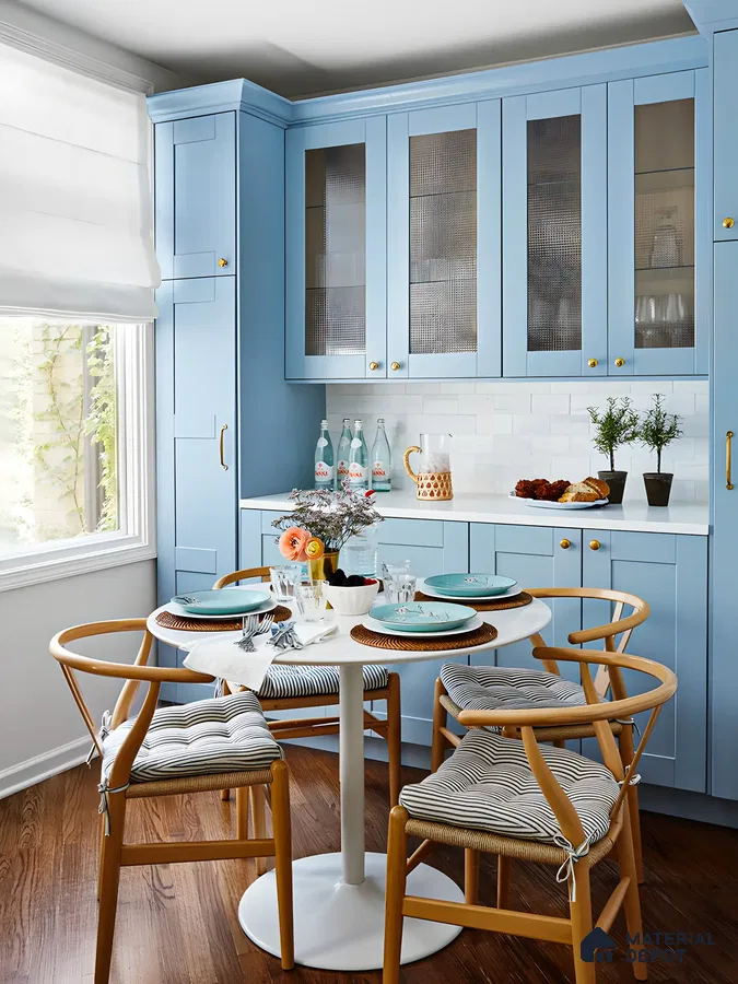 Well-Lit Kitchen With Subway Tile Backsplash | Material Depot