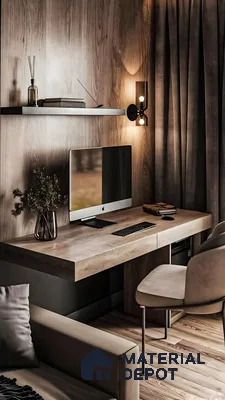 Wooden Look Interiors With Natural Wood | Material Depot