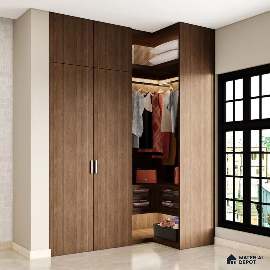 Youthful Corner Wardrobe