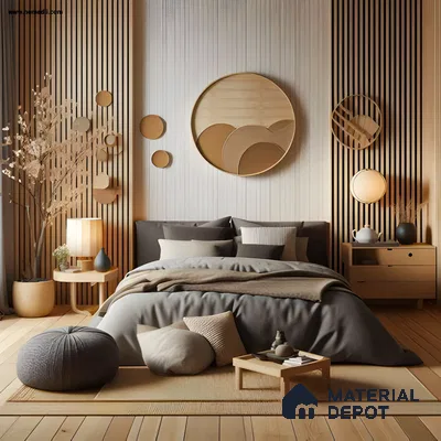 Zen Serenity: A Study in Natural Tones and Textures | Material Depot