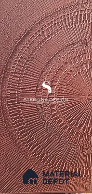 Duco Paintable Clay Impressions CNC Made HDHMR Panel 8 ft x 4 ft - 17 mm (Design Dimention Depth - 6 mm)