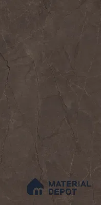 Carving Floor & Wall Tile TL 05612 B Gravier Subtle Choco 2 ft x 4 ft Vitrified Rustic Carving Matte Finish - 9 mm | 6 Random Design | Suitable for Living Room, Bedroom, Bathroom