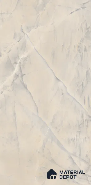 Marble Onyx Wall & Floor Tile TL 05798 Warm Beige 4 ft x 2 ft Matte Finish Vitrified Tile - 9 mm | 6 Random Designs | Suitable For Living Room, Bedroom, Kitchen