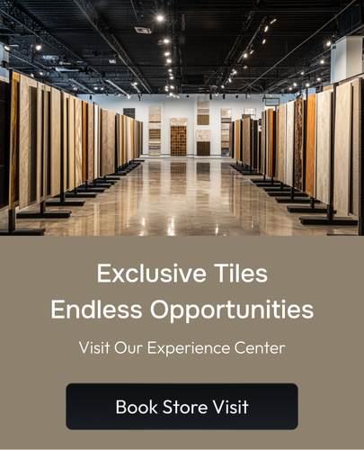 Tiles sample display at Material Depot