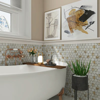 Bathroom Hexagonal Wall Tiles
