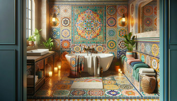 Bathroom Moroccan Designer Tiles