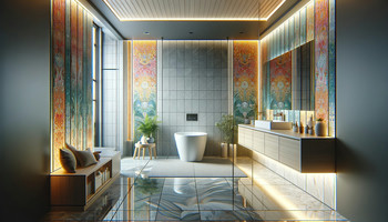 Bathroom Highlighter & Designer Tiles