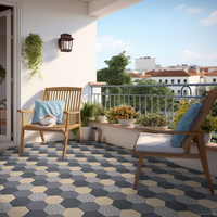 Outdoor Hexagonal Tiles