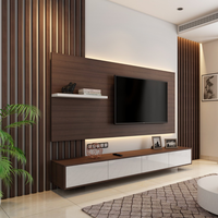 16 mm Plywood Cabinets for TV Unit
