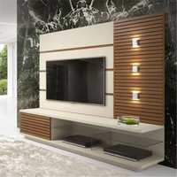 Economy WPC Louvers for TV Unit