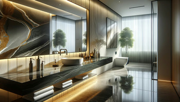 Vitrified Slabs for Bathroom