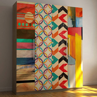 Abstract Pattern Laminates for Wardrobe